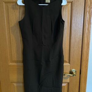 Caslon Black Sleeveless Midi Dress